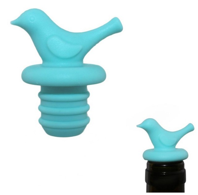 Little bird silicone wine bottle stopper Little bird silicone wine bottle stopper